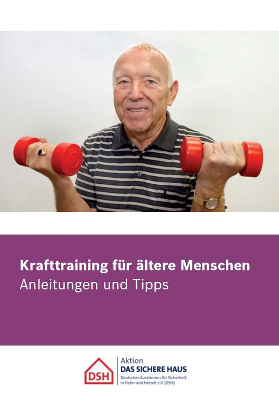 Cover: Broschüre "Krafttraining"