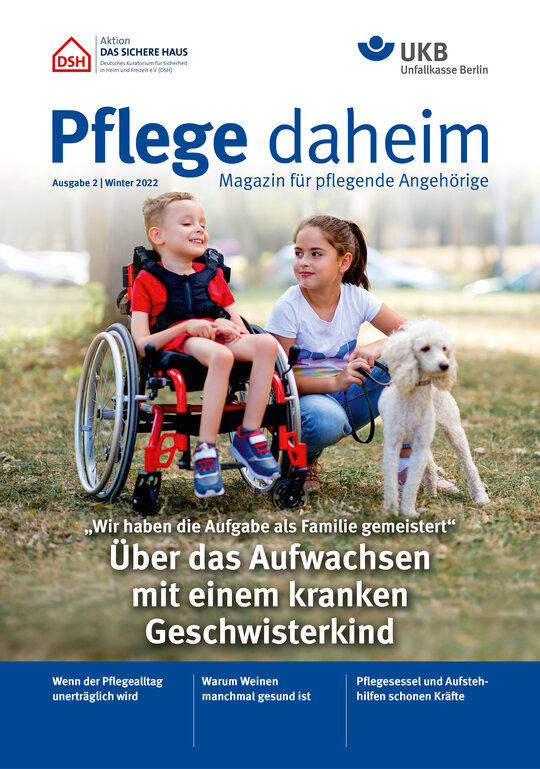 Cover Pflegemagazin 2/22