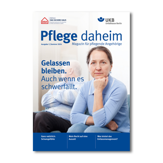 Cover "Pflege daheim", Ausgabe 1/24