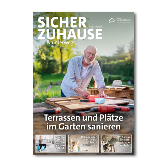 Cover "Sicher zuhause & unterwegs" Ausgabe 3/24