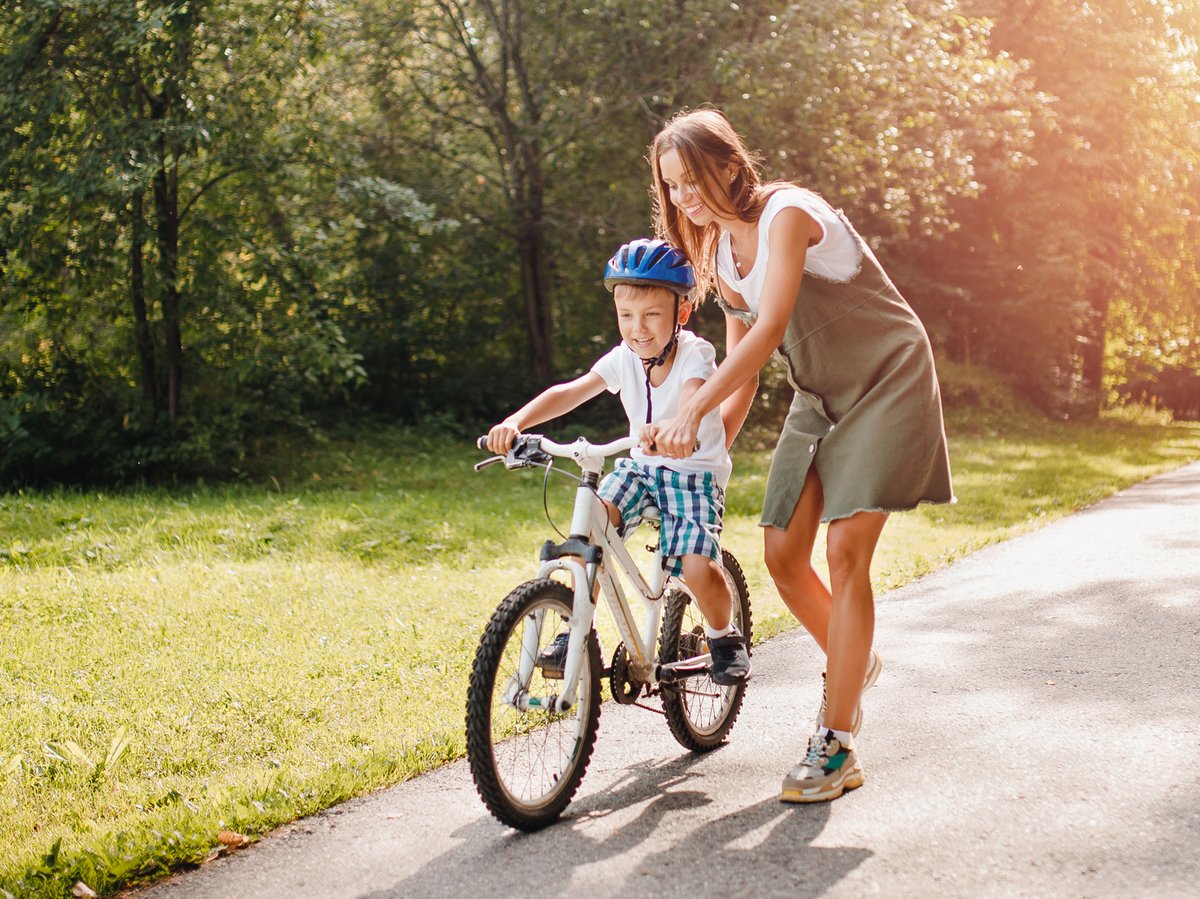 So lernen Kinder sicher Fahrradfahrradfahren | Das sichere Haus