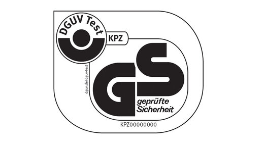 DGUV GS-Zeichen