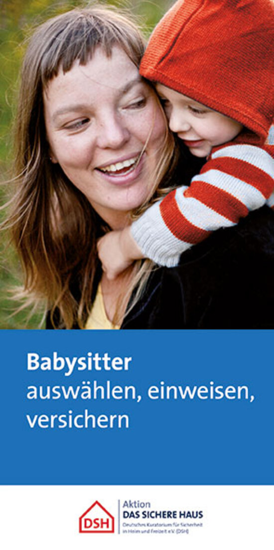 Cover: Faltblatt "Babysitter"