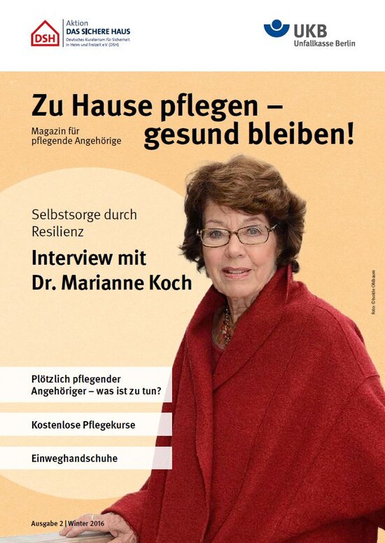 Cover: Pflege-Magazin Winter 2016