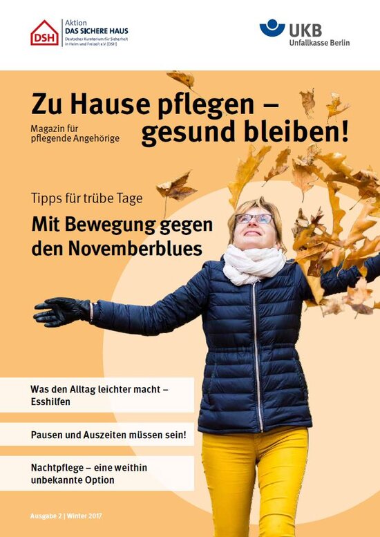 Cover: Pflege-Magazin Winter 2017/2018
