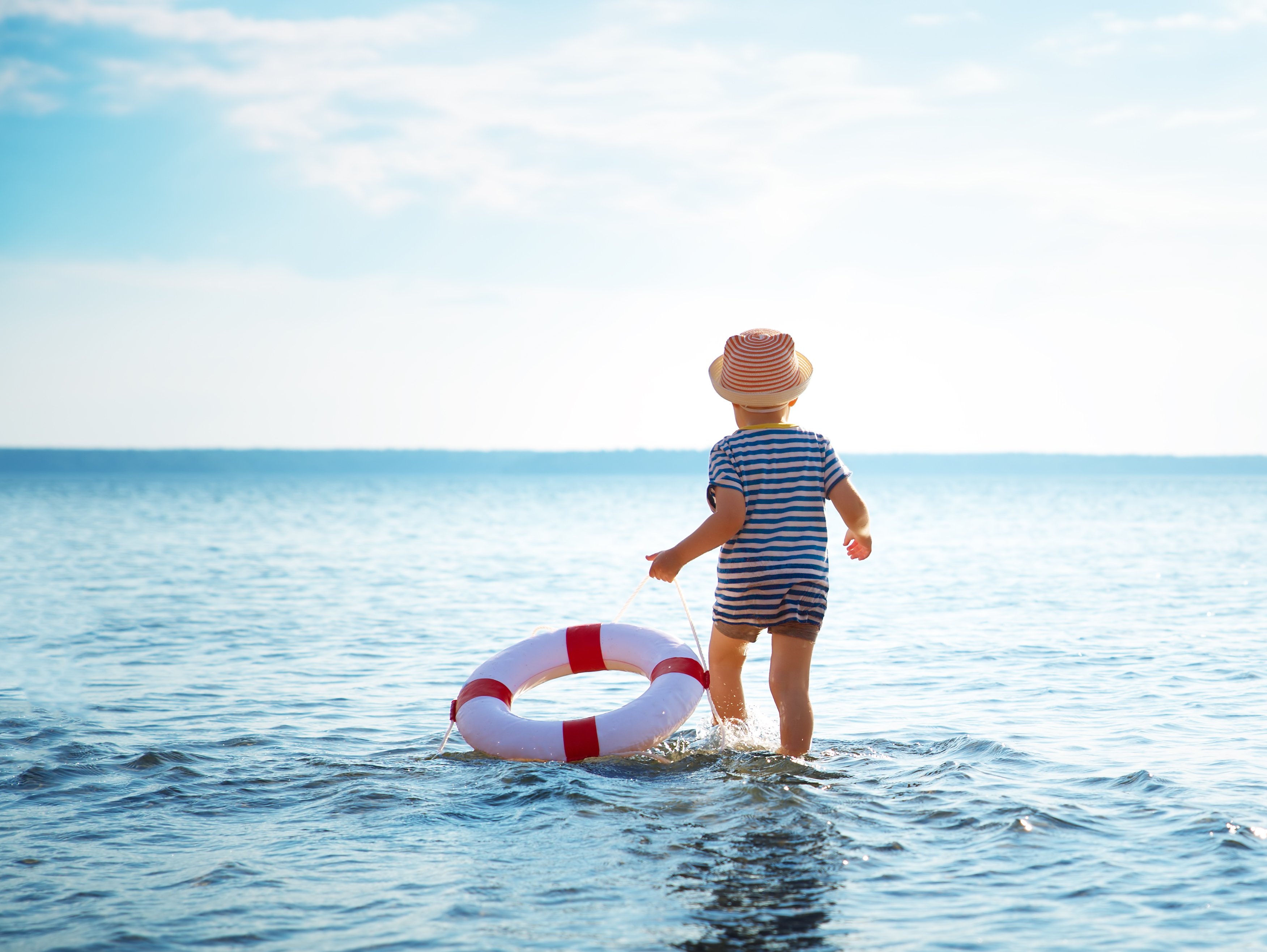 Sicher spielen am Strand