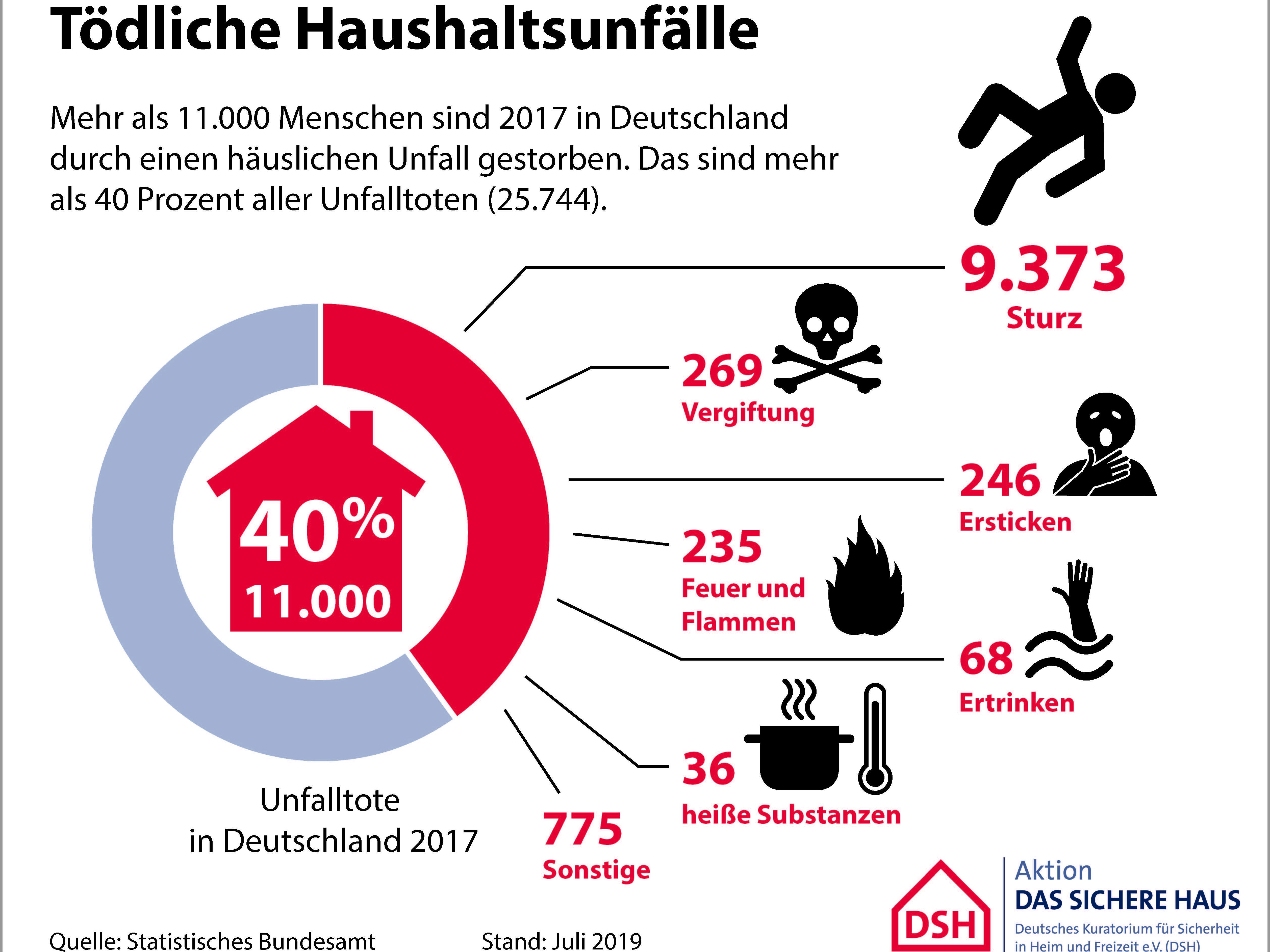 Grafik Unfalltote DSH