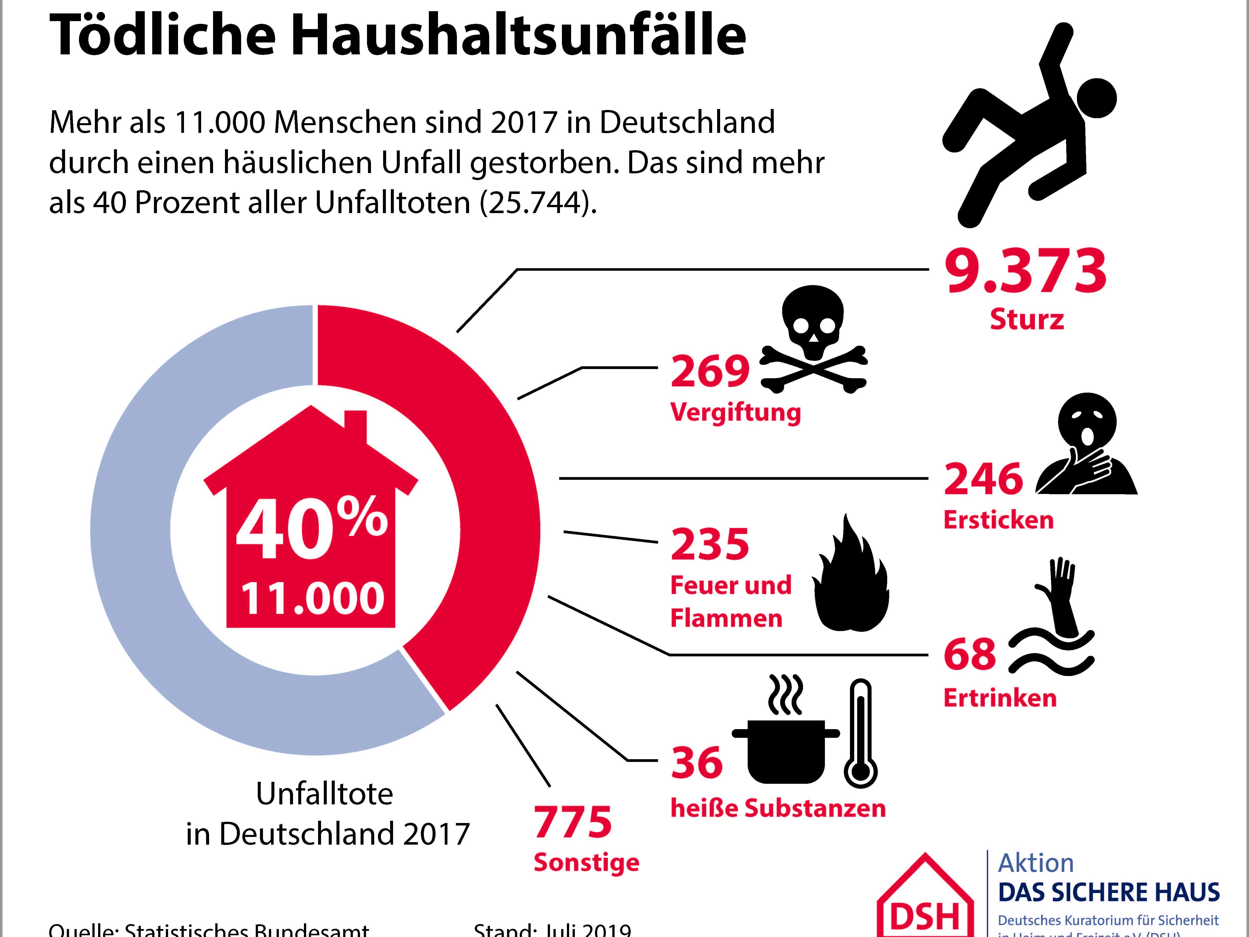 Grafik Unfalltote Haushalt DSH
