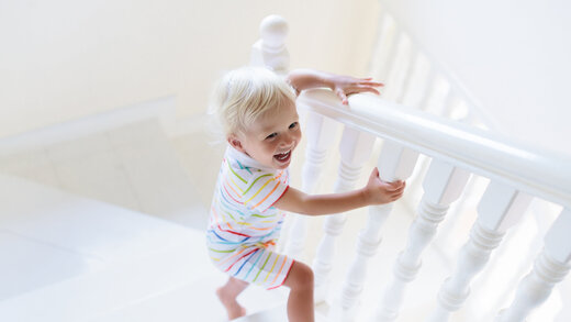 Kindersicherung für die Treppe