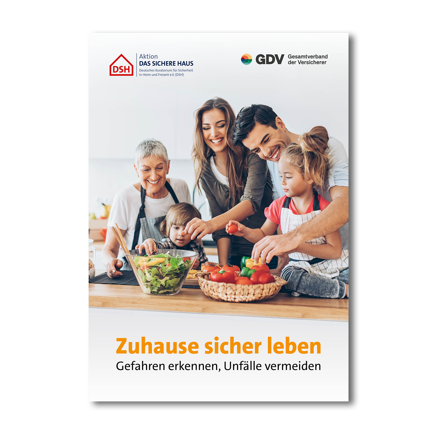 Cover Broschüre "Zu Hause sicher leben"